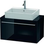 Duravit Konsolenunterschrank X-LARGE 440x800x478mm schwarz hochglanz