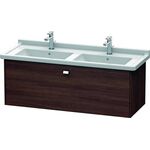 Duravit Waschtischunterbau BRIOSO Gri chrom 452x1220x469mm kastanie dunkel