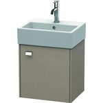 Duravit Waschtischunterbau BRIOSO 442x434x339mm Gri chr Ans rechts leinen