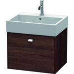 Duravit Waschtischunterbau BRIOSO Gri chrom 442x584x459mm kastanie dunkel