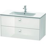 Duravit Waschtischunterbau BRIOSO Griffe Frontfarbe 553x1020x479mm we hgl
