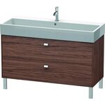 Duravit Waschtischunterbau BRIOSO Griffe chr 570x1184x459mm NB dunkel