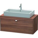 Duravit Konsolenunterschrank BRIOSO Gri chrom 442x1020x480mm nussbaum natur