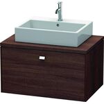 Duravit Konsolenunterschrank BRIOSO Gri chrom 442x820x550mm kastanie dunkel