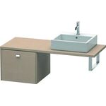 Duravit Konsolenunterschrank BRIOSO Griff chrom 442x520x550mm leinen