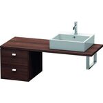 Duravit Konsolenunterschrank BRIOSO Griffe chr 442x420x550mm kastanie dunkel