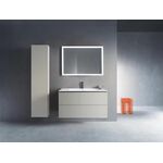 Duravit Waschtischunterbau L-CUBE 1020x481x550mm betongrau matt