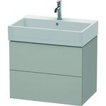 Duravit Waschtischunterbau L-CUBE 544x684x459mm betongrau matt