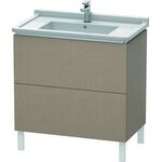 Duravit Waschtischunterbau L-CUBE 469x820x712mm leinen