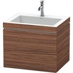 Duravit Waschtischunterbau L-CUBE m WT Vero Air 500x600x480mm 3 HL NB dkl