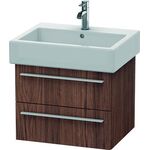 Duravit Waschtischunterbau X-LARGE 443x550x448mm nussbaum dunkel