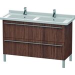 Duravit Waschtischunterbau X-LARGE 1200x470x668mm nussbaum dunkel