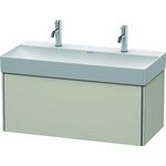 Duravit Waschtischunterbau XSQUARE 397x984x460mm taupe matt