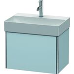 Duravit WT-Unterbau XSQUARE COMPACT 397x584x390mm lichtblau seidenmatt