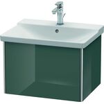 Duravit Waschtischunterbau XSQUARE 405x610x473mm dolomiti grey hochglanz