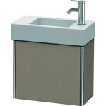 Duravit Waschtischunterbau XSQUARE 397x484x240mm Türanschlag rechts leinen