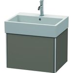 Duravit Waschtischunterbau XSQUARE 397x584x460mm flannel grey seidenmatt