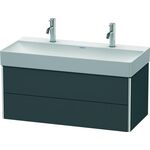 Duravit Waschtischunterbau XSQUARE 397x984x460mm graphit matt