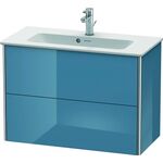 Duravit WT-Unterbau XSQUARE COMPACT 560x810x388mm stone blue hochglanz