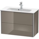 Duravit WTU COMPACT XSQUARE 560x810x388mm flannel grey hochglanz
