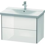 Duravit Waschtischunterbau XSQUARE 565x810x473mm weiß hochglanz
