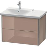 Duravit Waschtischunterbau XSQUARE Be li 565x810x473mm cappuccino hochglanz