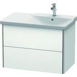 Duravit Waschtischunterbau XSQUARE Becken rechts 565x810x473mm weiß matt