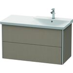 Duravit Waschtischunterbau XSQUARE Becken rechts 565x1010x473mm leinen