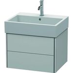 Duravit Waschtischunterbau XSQUARE 397x584x460mm nordic weiß seidenmatt