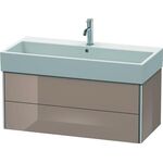 Duravit Waschtischunterbau XSQUARE 397x984x460mm cappuccino hochglanz