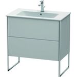 Duravit Waschtischunterbau XSQUARE 832x810x478mm nordic weiß seidenmatt