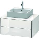 Duravit Waschtischunterbau XSQUARE 400x800x548mm weiß hochglanz