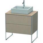 Duravit Waschtischunterbau XSQUARE 778x800x548mm leinen