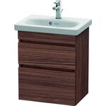 Duravit WT-Unterbau DURASTYLE COMPACT 610x500x368mm nussbaum dunkel