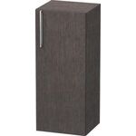 Duravit Halbhochschrank VERO 360x400x960mm Ans re Ei dunkel gebürstet