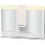 Duravit Spiegel VERO 142x1100x800mm Be weiß hochglanz