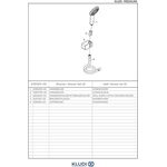 Kludi Wannen-Brause-Set 1S FRESHLINE chr