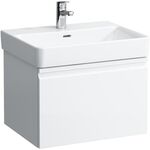 Laufen Waschtischunterbau LAUFEN PRO S 570x390x450mm 1 Schublade graphit