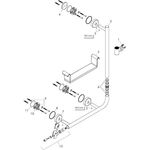HG Brausestange UNICA COMFORT 1100mm L weiß/chrom