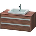 Duravit Waschtischunterbau KETHO 550x1000x496mm nussbaum natur
