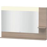 Duravit Spiegel VERO 142x1200x800mm, Beleuchtung pine silver