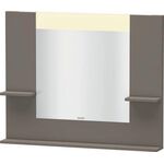 Duravit Spiegel VERO 142x1000x800mm Be fla grey seidenmatt