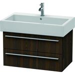 Duravit Waschtischunterbau X-LARGE 443x750x448mm nussbaum gebürstet