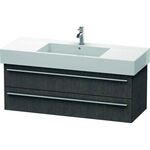 Duravit Waschtischunterbau X-LARGE 468x1200x448mm eiche dunkel gebürstet