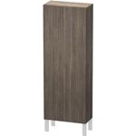 Duravit Halbhochschrank L-CUBE 500x243x1320mm Ans rechts pine terra