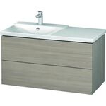 Duravit Waschtischunterbau L-CUBE 1020x481x555mm pine silver