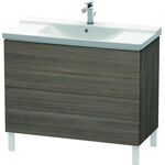 Duravit Waschtischunterbau L-CUBE 1020x481x709mm pine terra