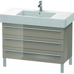 Duravit Waschtischunterbau X-LARGE 1000x470x588mm cappucino hochglanz