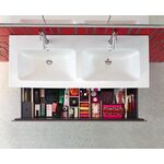 Duravit Waschtischunterbau L-CUBE 1290x481x555mm cappuccino hochglanz