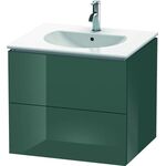 Duravit Waschtischunterbau L-CUBE 514x620x550mm dolomiti grey hochglanz
